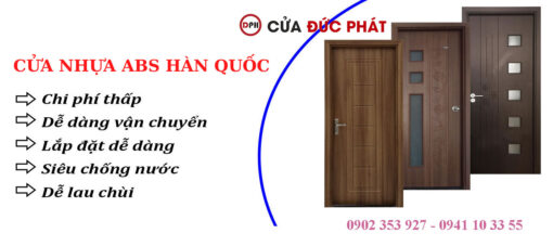 Giá cửa nhựa tại Bình Thạnh