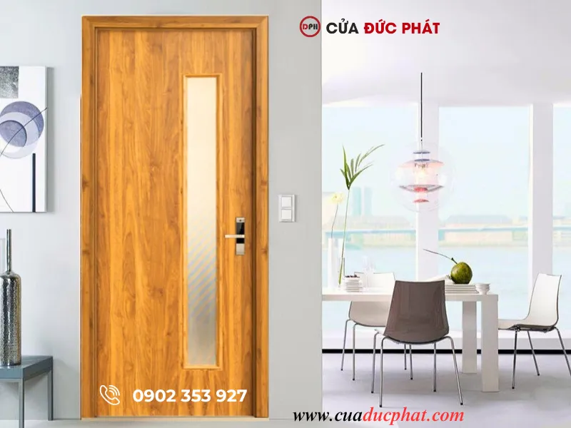 Cửa gỗ công nghiệp MDF Veneer